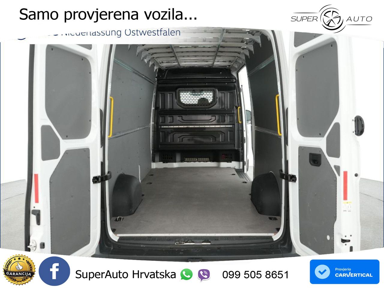 Volkswagen Crafter Kasten lang Kamera Park-Assist Navi AHK 140 KS