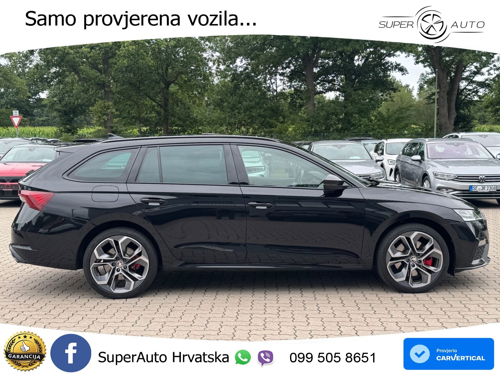 Škoda Octavia Combi RS 2.0 TSI (245 KS) DSG LED+GR SJED+ACC