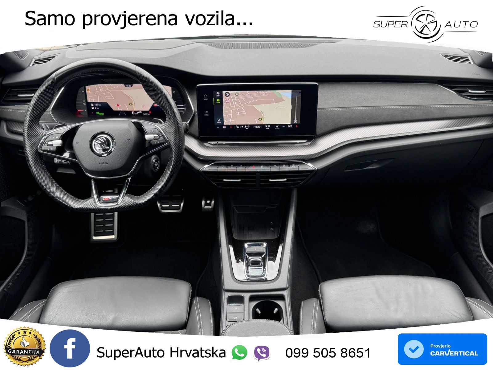 Škoda Octavia Combi RS 2.0 TSI (245 KS) DSG LED+GR SJED+ACC