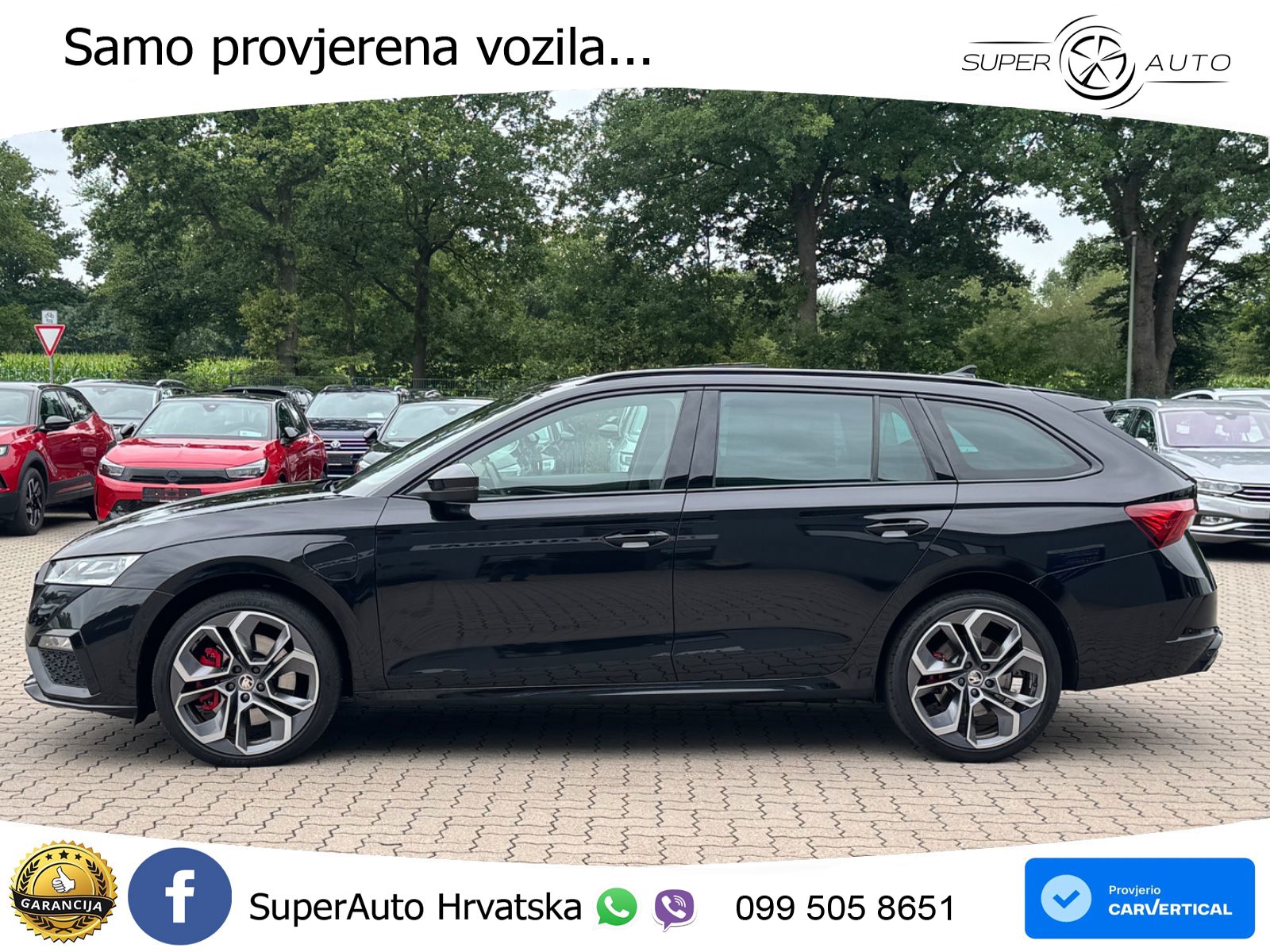 Škoda Octavia Combi RS 2.0 TSI (245 KS) DSG LED+GR SJED+ACC