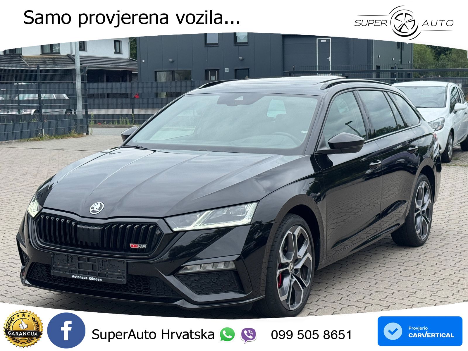 Škoda Octavia Combi RS 2.0 TSI (245 KS) DSG LED+GR SJED+ACC