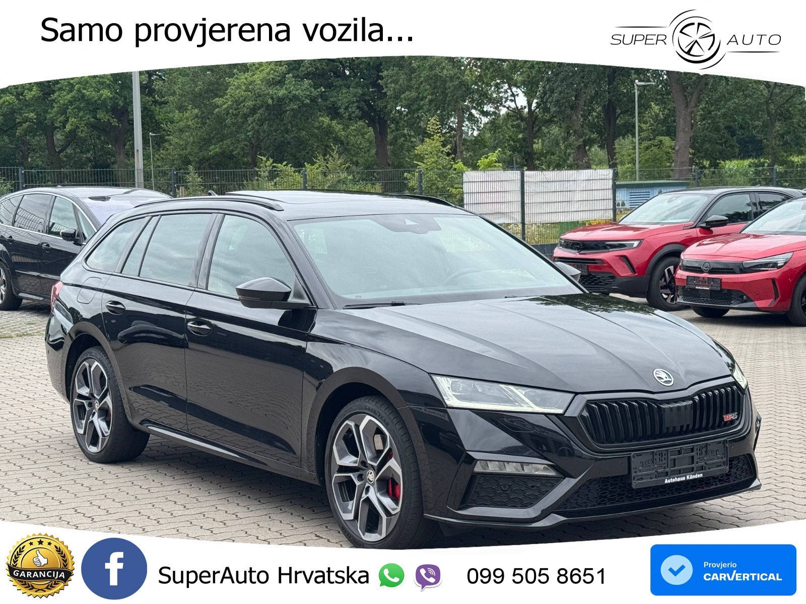 Škoda Octavia Combi RS 2.0 TSI (245 KS) DSG LED+GR SJED+ACC