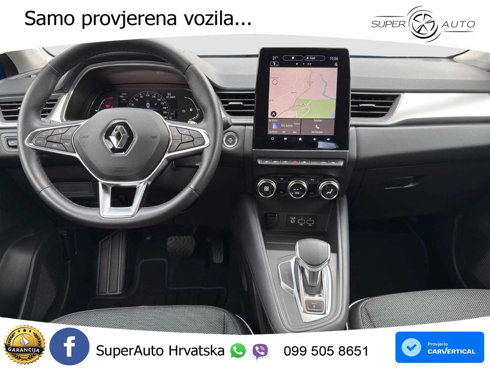Renault Captur 1.3 TCe (140 KS) EDC Intens