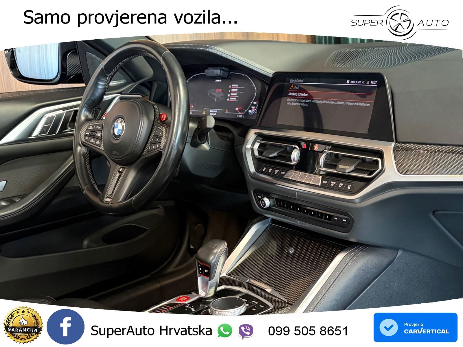 BMW M4 Competition 3.0 (510 KS) Steptronic LED+GR SJED+ACC