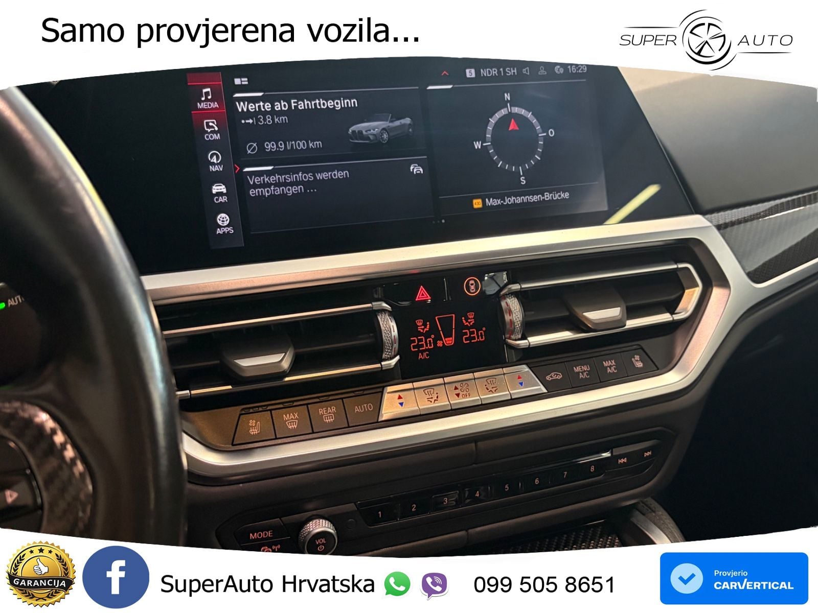 BMW M4 Competition 3.0 (510 KS) Steptronic LED+GR SJED+ACC