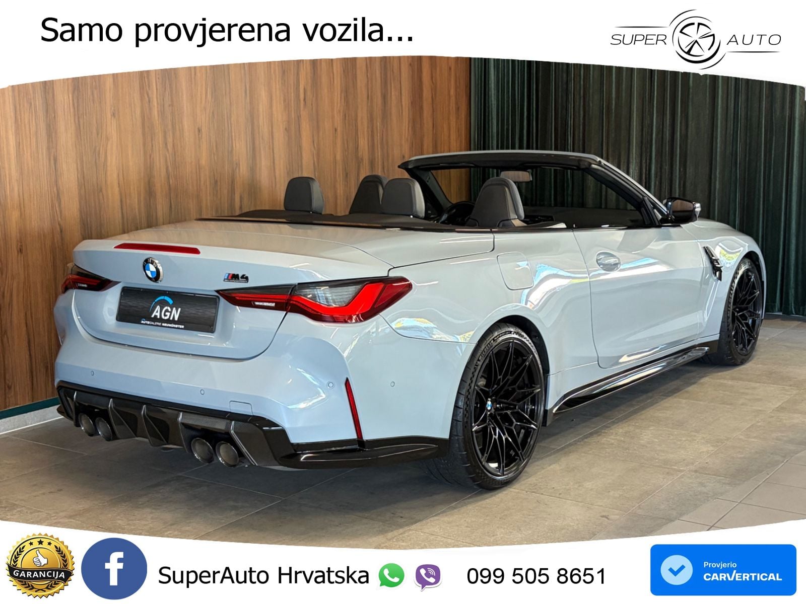 BMW M4 Competition 3.0 (510 KS) Steptronic LED+GR SJED+ACC