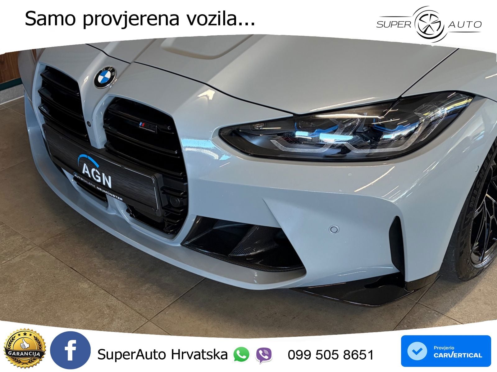 BMW M4 Competition 3.0 (510 KS) Steptronic LED+GR SJED+ACC