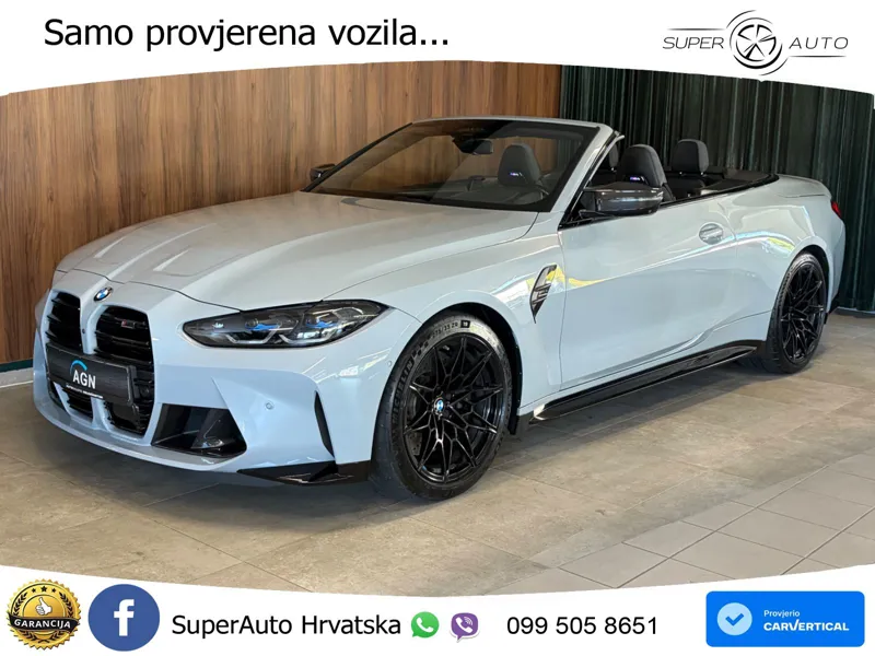 BMW M4 Competition 3.0 (510 KS) Steptronic LED+GR SJED+ACC