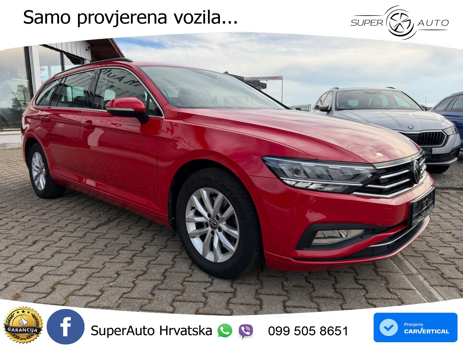 Volkswagen Passat Variant 2.0 TDI (122 KS) DSG Business LED+GR SJED+ACC