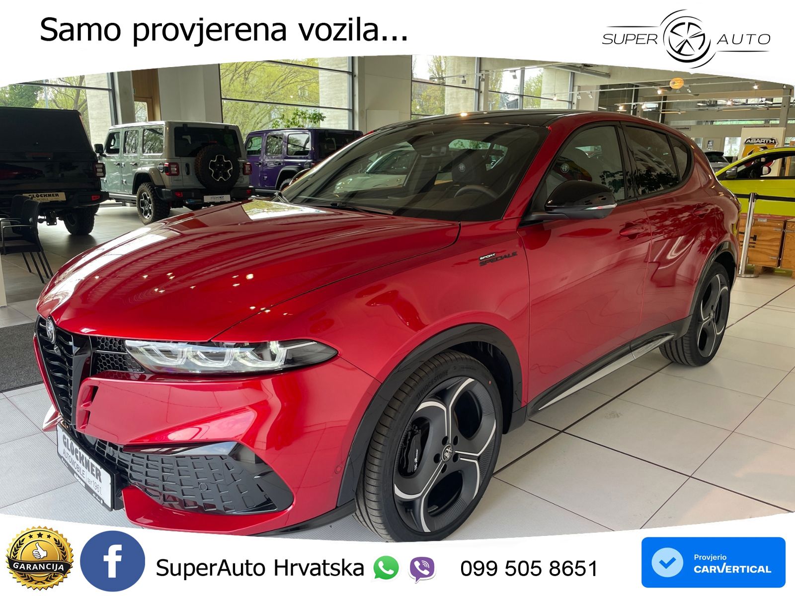 Alfa Romeo Tonale 1.5 VGT (174 KS) Hybrid TCT LED+GR SJED+ACC