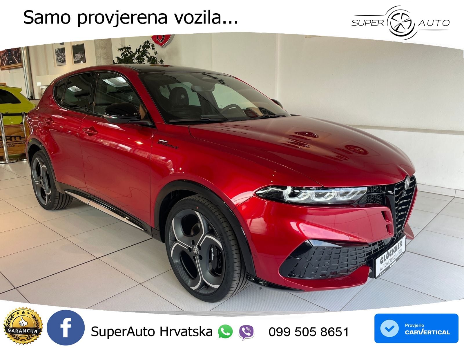 Alfa Romeo Tonale 1.5 VGT (174 KS) Hybrid TCT LED+GR SJED+ACC