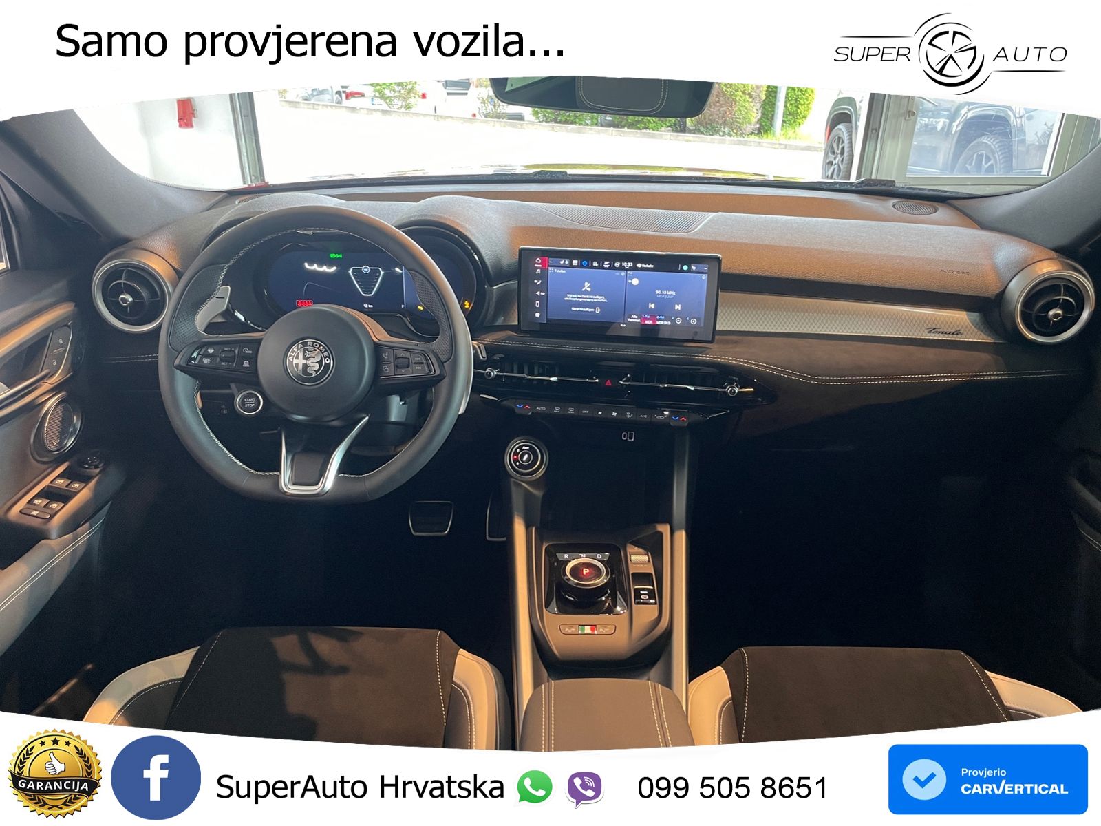 Alfa Romeo Tonale 1.5 VGT (174 KS) Hybrid TCT LED+GR SJED+ACC