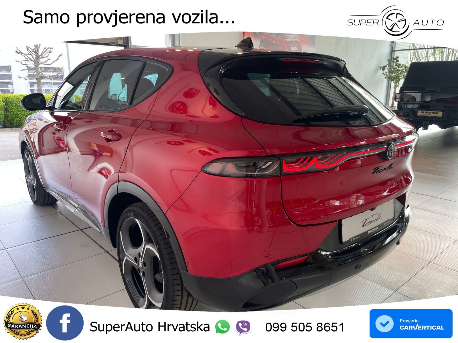 Alfa Romeo Tonale 1.5 VGT (174 KS) Hybrid TCT LED+GR SJED+ACC