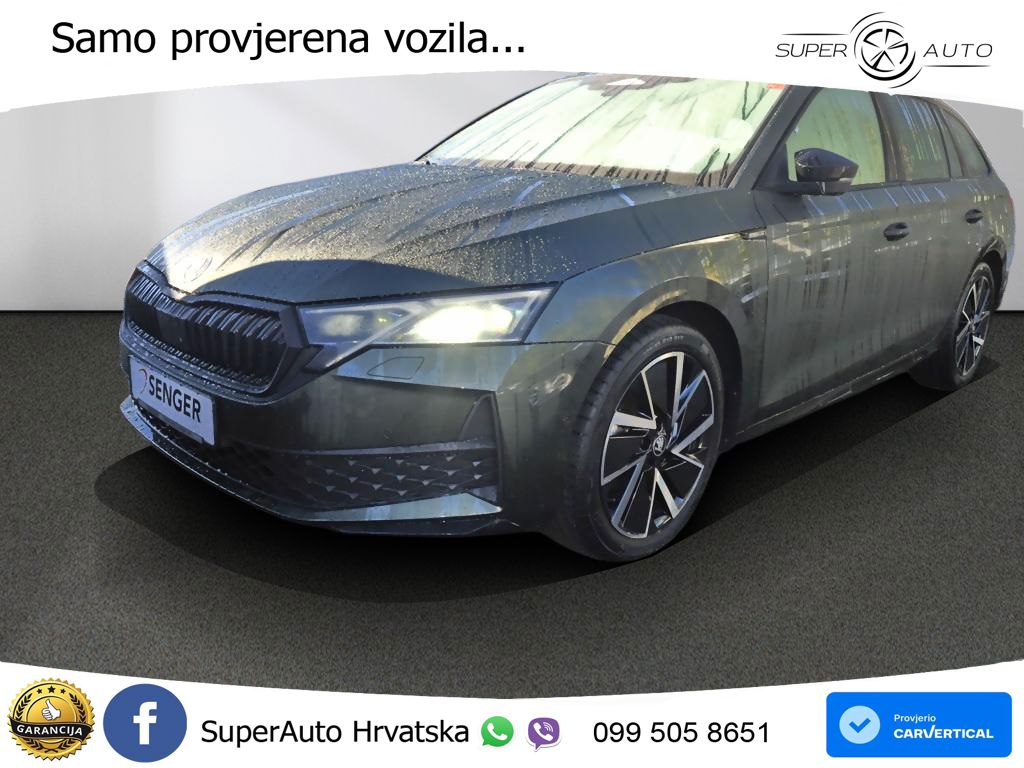 Škoda Octavia Combi 2.0 TDI (150 KS) DSG SportLine ACC+HEAD+GR SJED+360+PANO