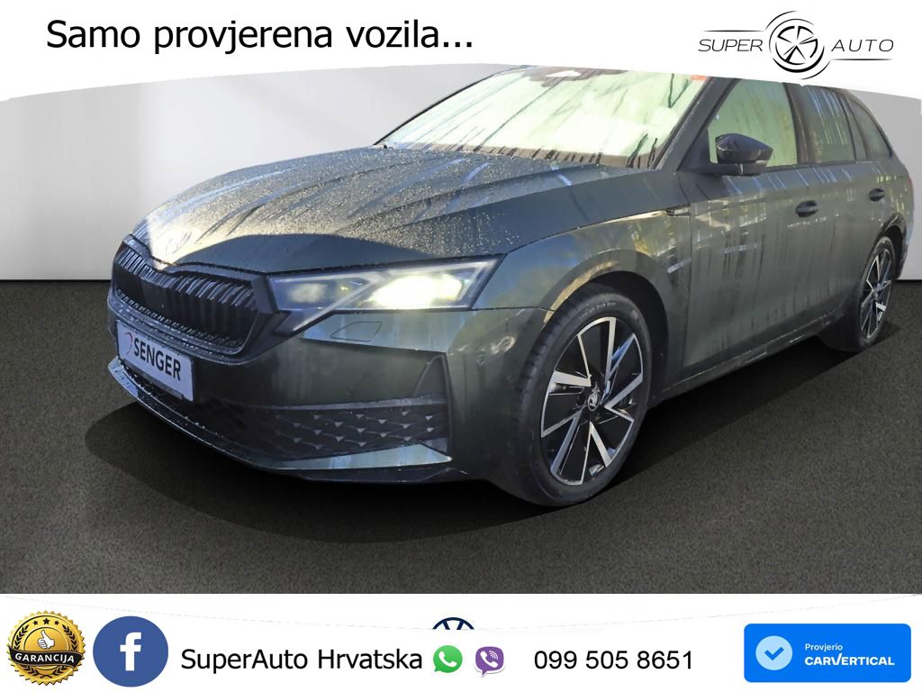 Škoda Octavia Combi 2.0 TDI (150 KS) DSG SportLine ACC+HEAD+GR SJED+360+PANO