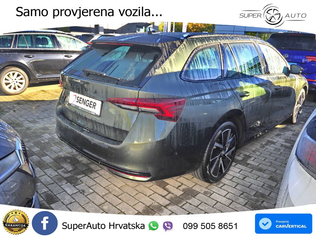 Škoda Octavia Combi 2.0 TDI (150 KS) DSG SportLine ACC+HEAD+GR SJED+360+PANO