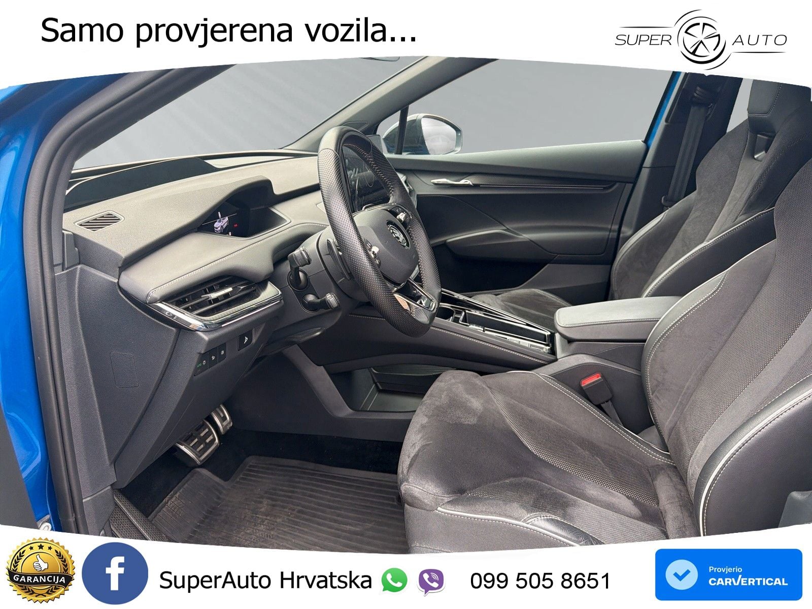 Škoda Enyaq iV 80 82 kWh (204 KS) SportLine LED+GR SJED+ACC