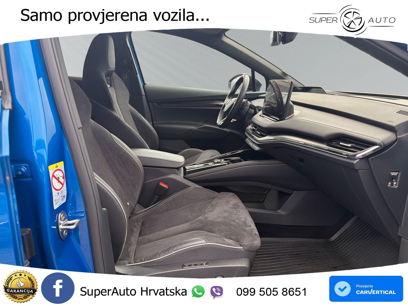 Škoda Enyaq iV 80 82 kWh (204 KS) SportLine LED+GR SJED+ACC