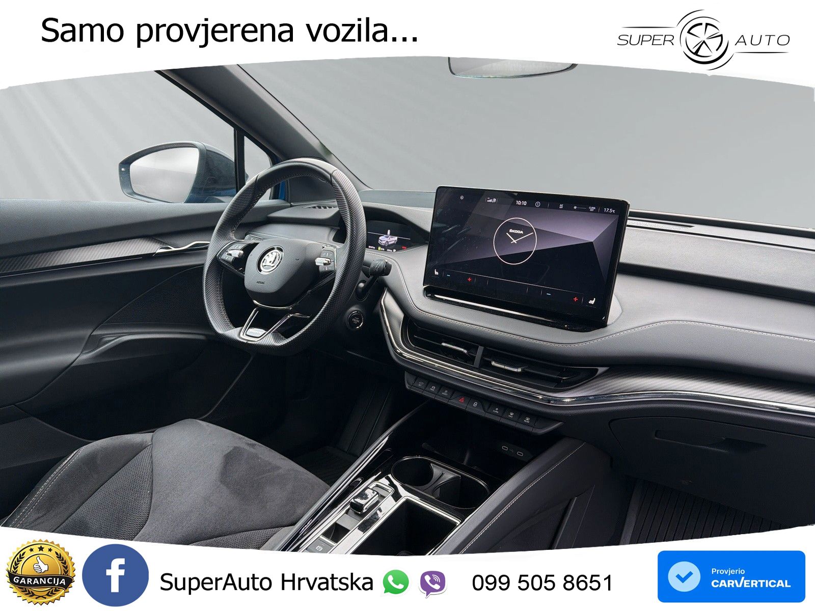 Škoda Enyaq iV 80 82 kWh (204 KS) SportLine LED+GR SJED+ACC