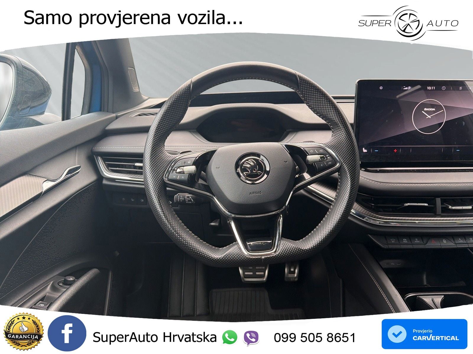 Škoda Enyaq iV 80 82 kWh (204 KS) SportLine LED+GR SJED+ACC