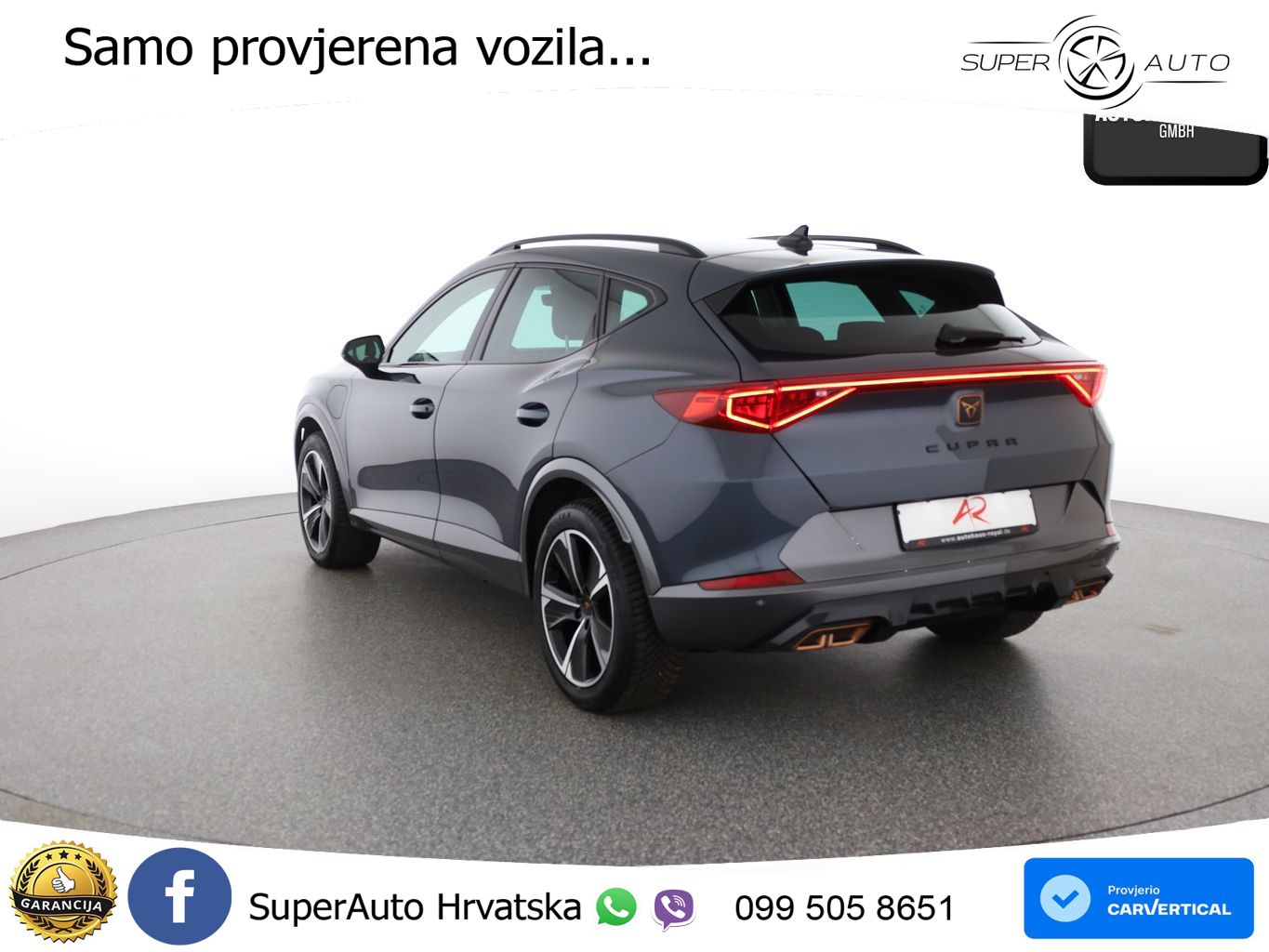 Cupra Formentor 1.4 TSI (204 KS) e-Hybrid DSG LED+GR SJED+ACC