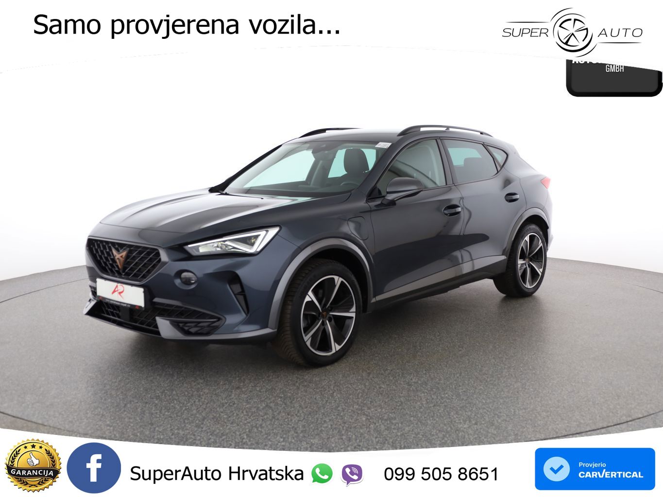 Cupra Formentor 1.4 TSI (204 KS) e-Hybrid DSG LED+GR SJED+ACC