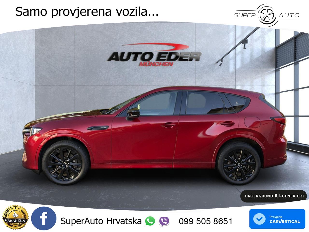 Mazda CX-60 2.5 e-Skyactiv (328 KS) AWD Automatic LED+GR SJED+ACC