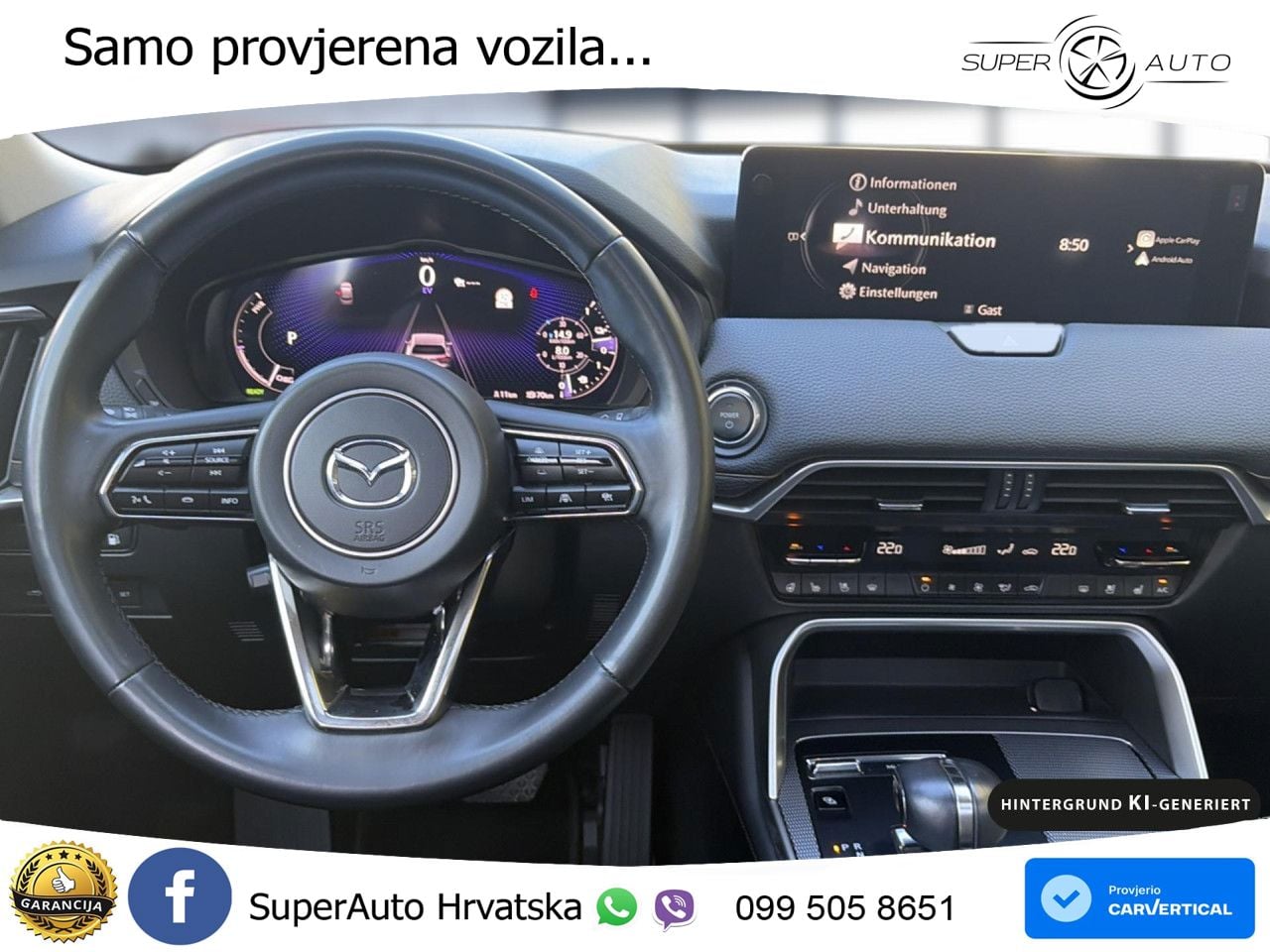 Mazda CX-60 2.5 e-Skyactiv (328 KS) AWD Automatic LED+GR SJED+ACC