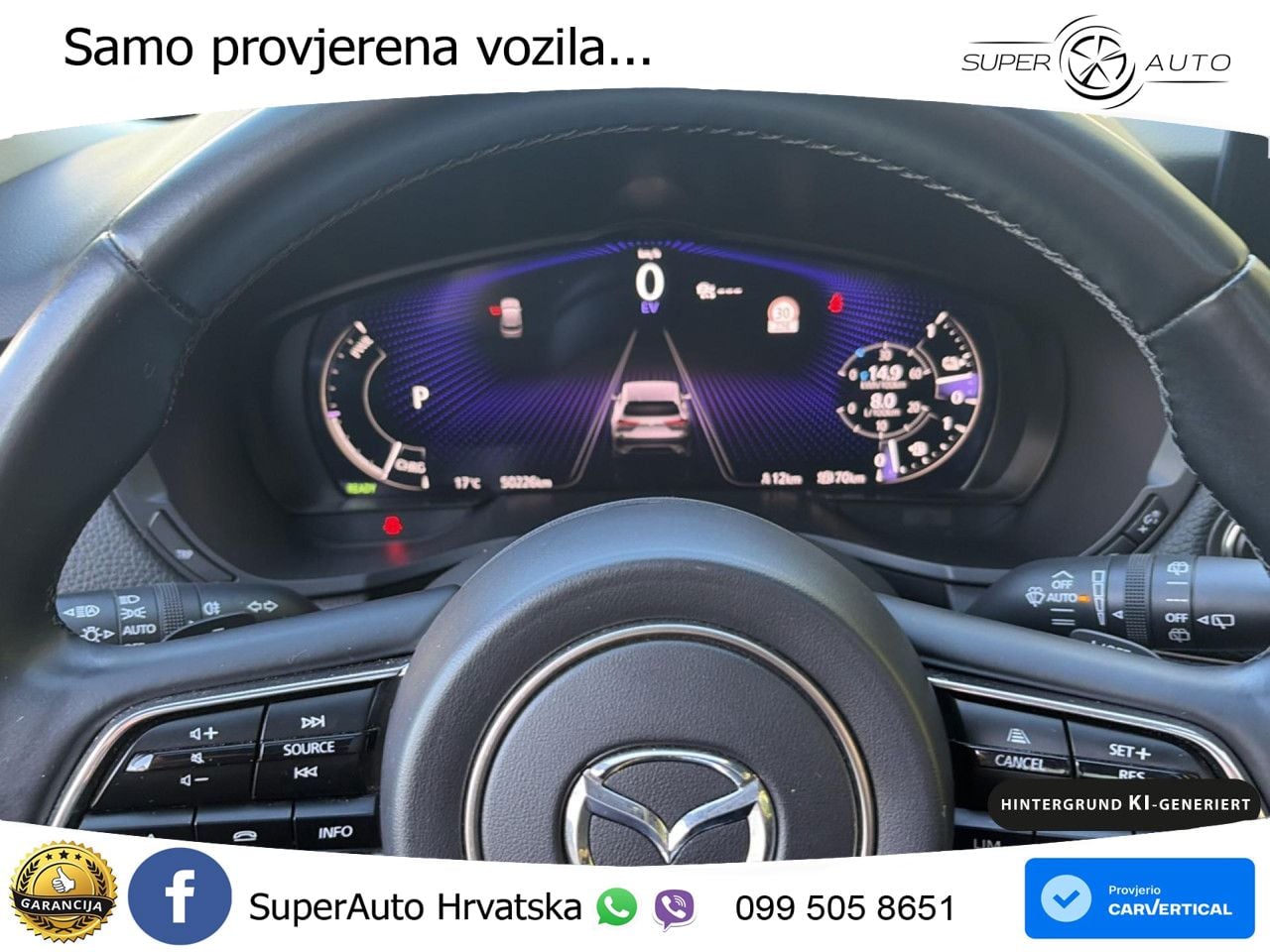 Mazda CX-60 2.5 e-Skyactiv (328 KS) AWD Automatic LED+GR SJED+ACC