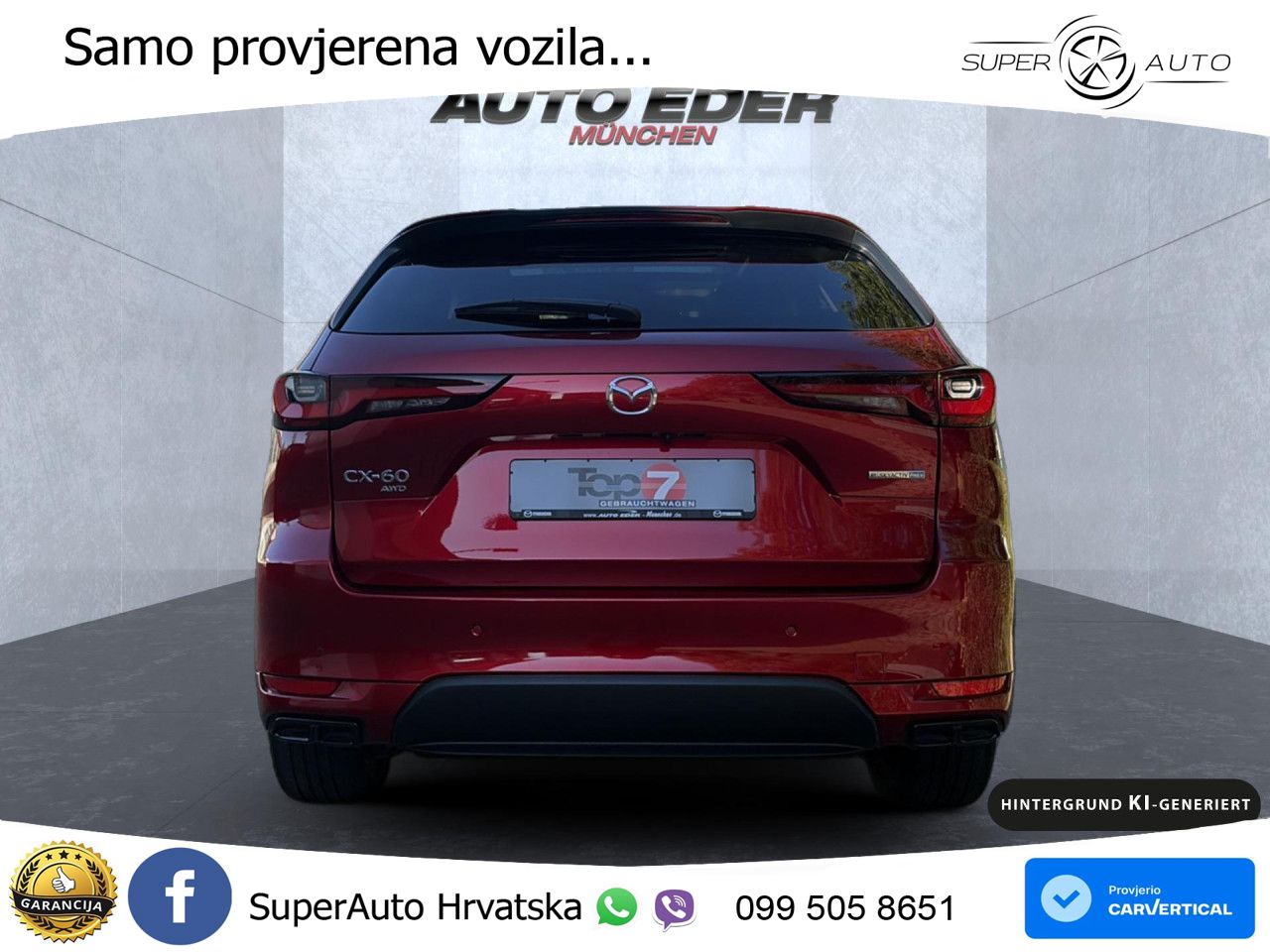Mazda CX-60 2.5 e-Skyactiv (328 KS) AWD Automatic LED+GR SJED+ACC