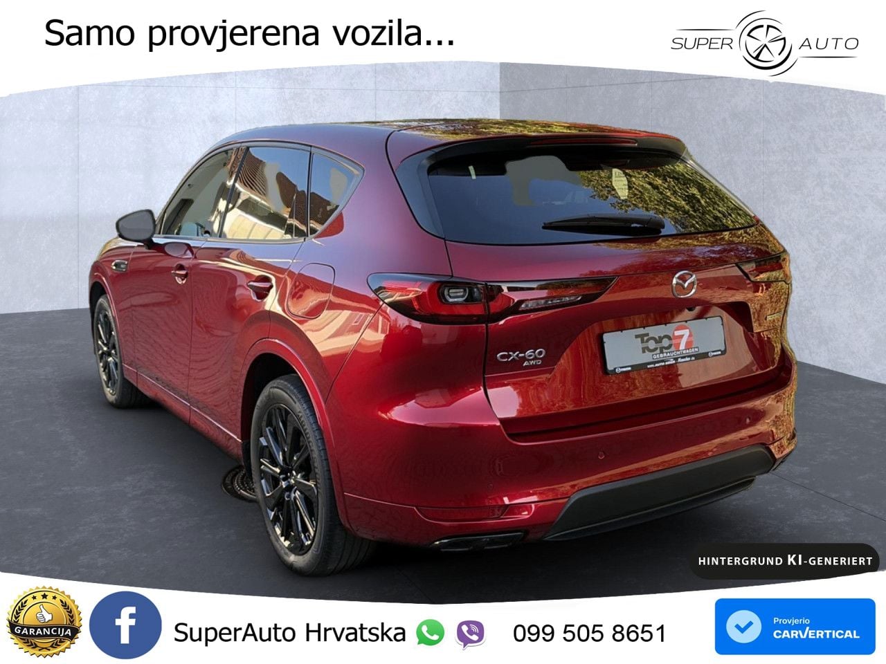 Mazda CX-60 2.5 e-Skyactiv (328 KS) AWD Automatic LED+GR SJED+ACC