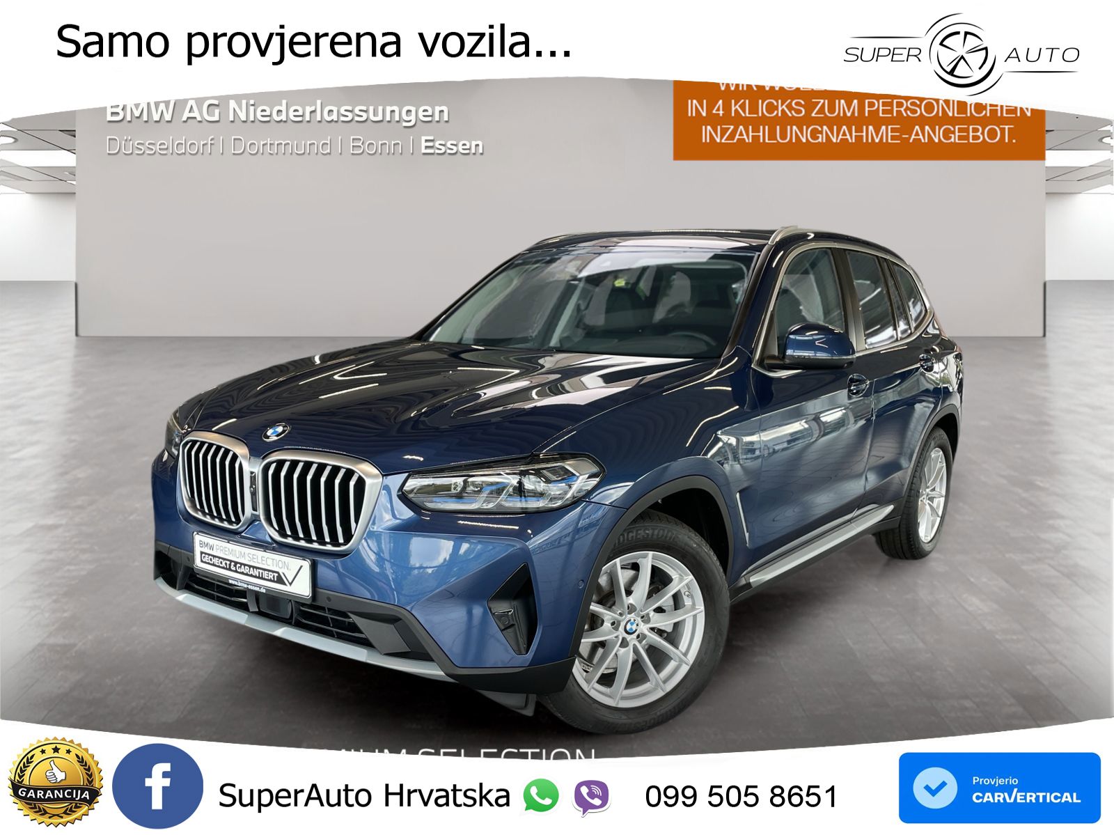 BMW X3 20d xDrive Steptronic