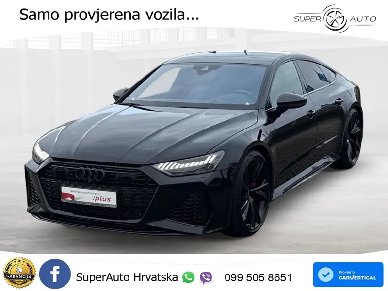 Audi RS7 4.0 TFSI V8 (600 KS) quattro tiptronic LED+GR SJED+ACC