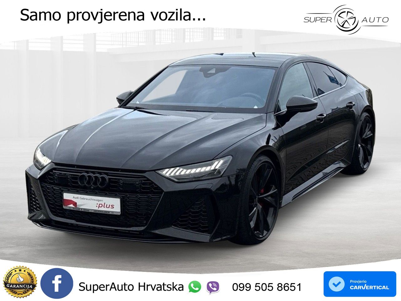 Audi RS7 4.0 TFSI V8 (600 KS) quattro tiptronic LED+GR SJED+ACC