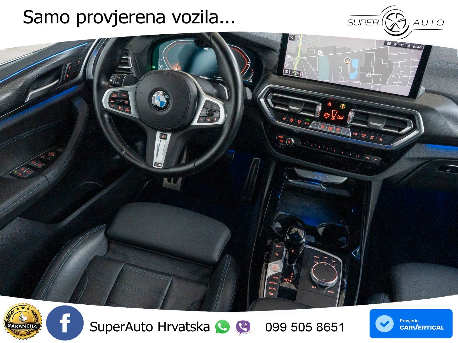 BMW X3 30d xDrive Steptronic M Sport LED+GR SJED+ACC