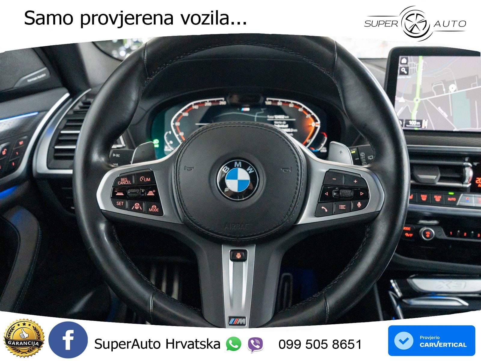 BMW X3 30d xDrive Steptronic M Sport LED+GR SJED+ACC