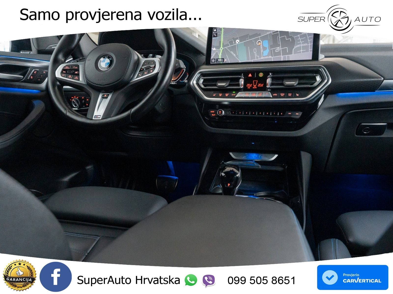 BMW X3 30d xDrive Steptronic M Sport LED+GR SJED+ACC