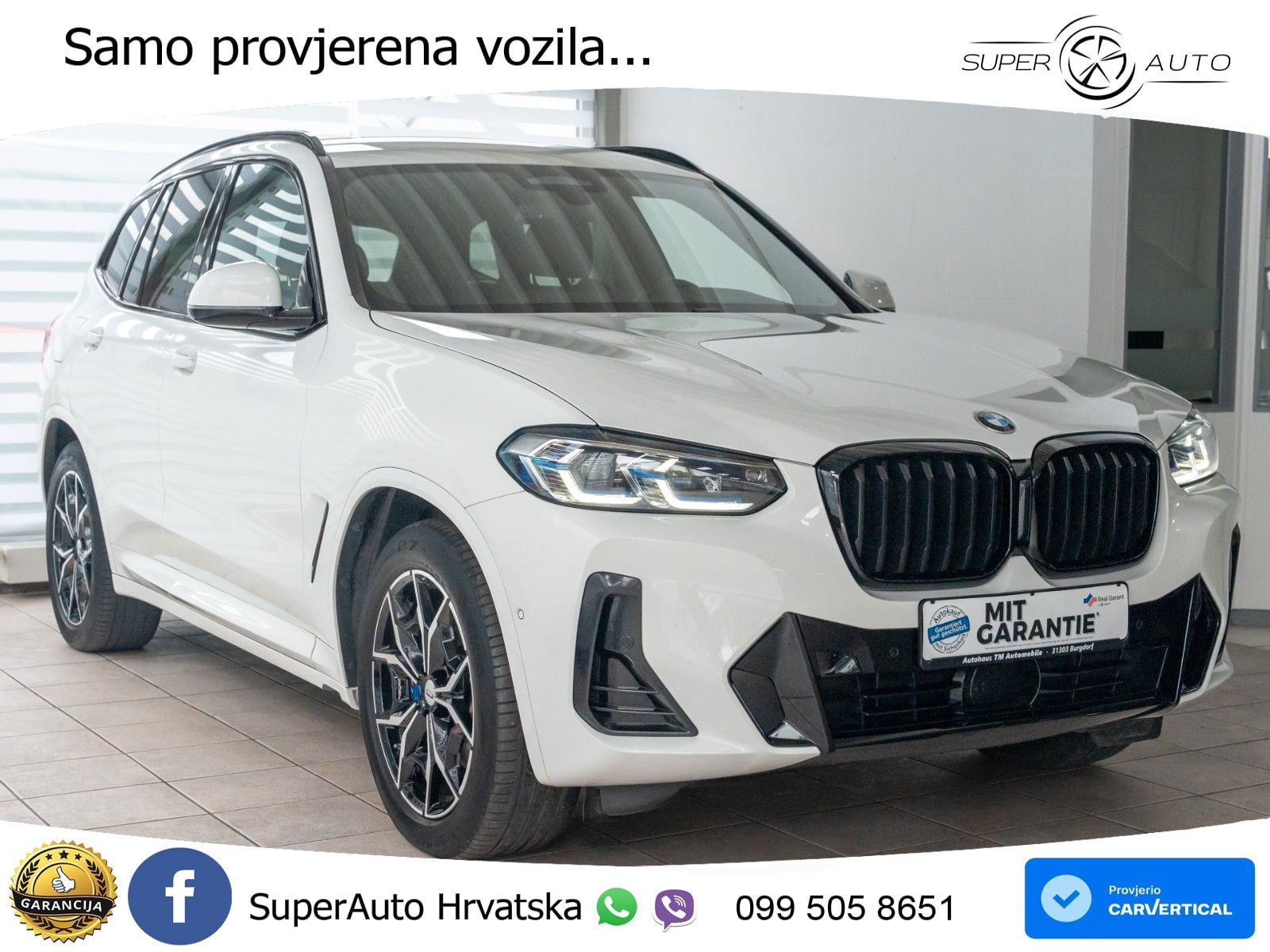 BMW X3 30d xDrive Steptronic M Sport LED+GR SJED+ACC
