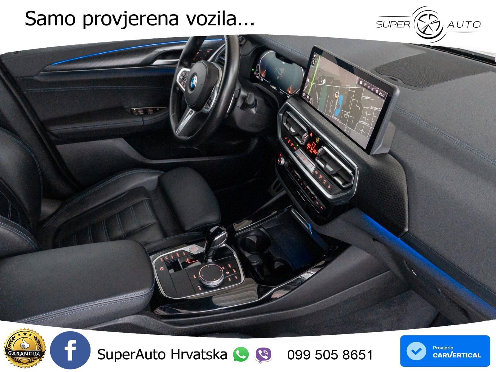 BMW X3 30d xDrive Steptronic M Sport LED+GR SJED+ACC