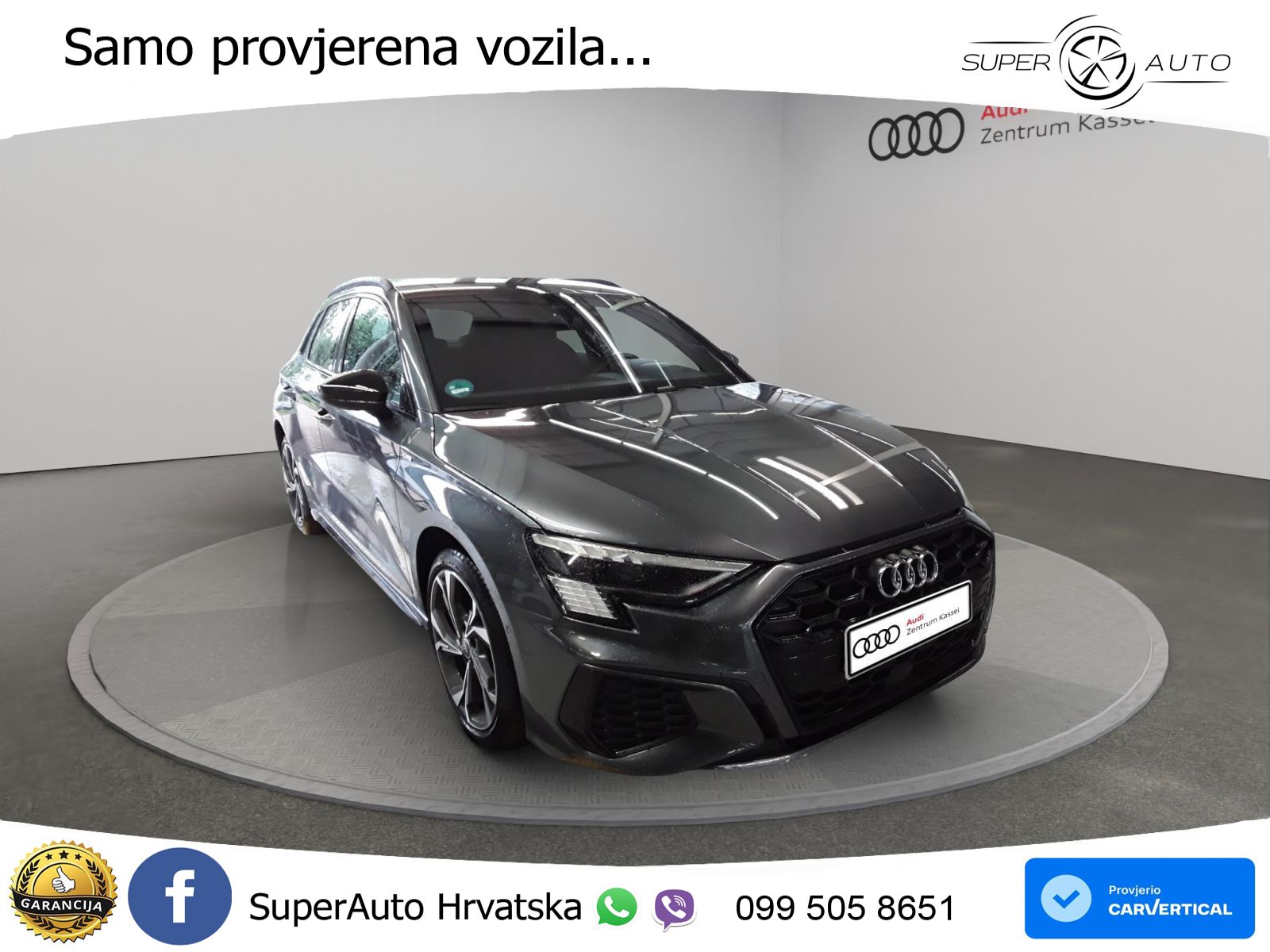 Audi A3 45 TFSIe (245 KS) S tronic S line MATRIX+GR SJED+KAM
