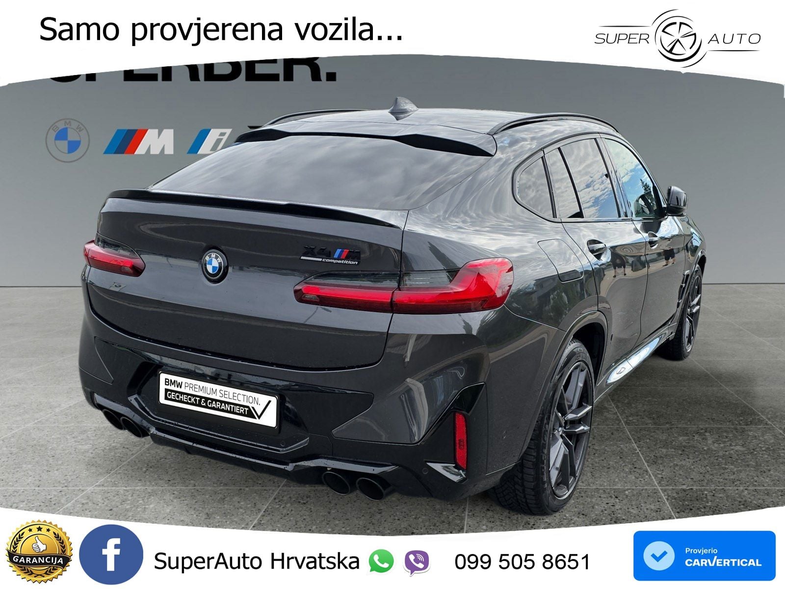 BMW X4 M Competition 3.0 (510 KS) xDrive Steptronic LED+GR SJED+ACC