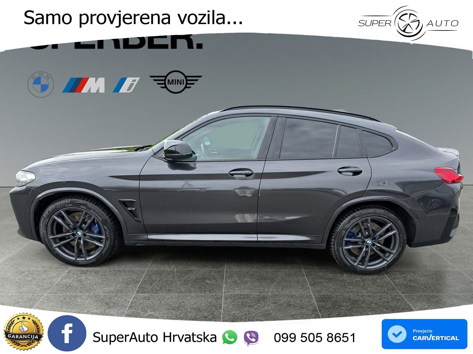 BMW X4 M Competition 3.0 (510 KS) xDrive Steptronic LED+GR SJED+ACC