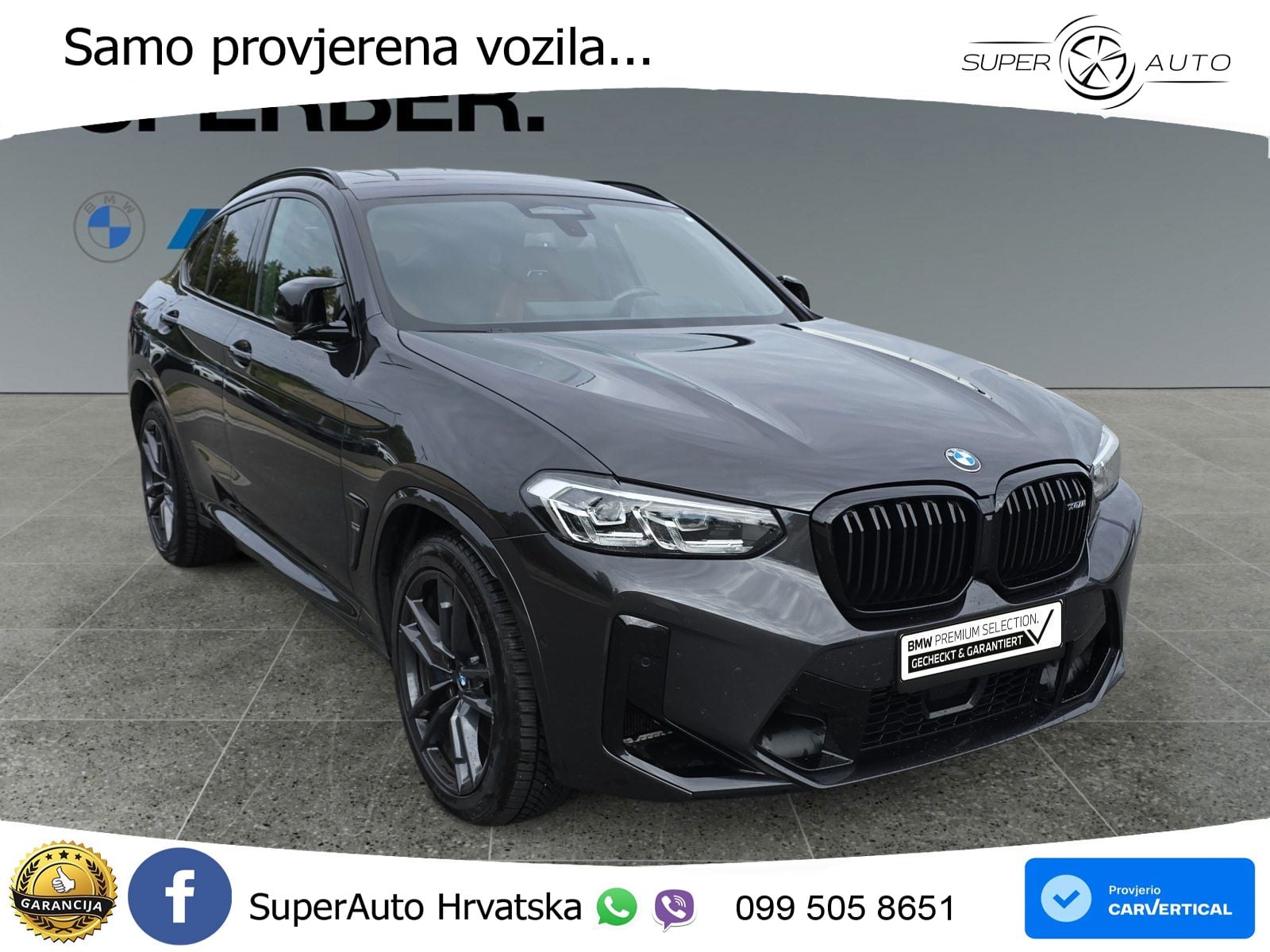 BMW X4 M Competition 3.0 (510 KS) xDrive Steptronic LED+GR SJED+ACC