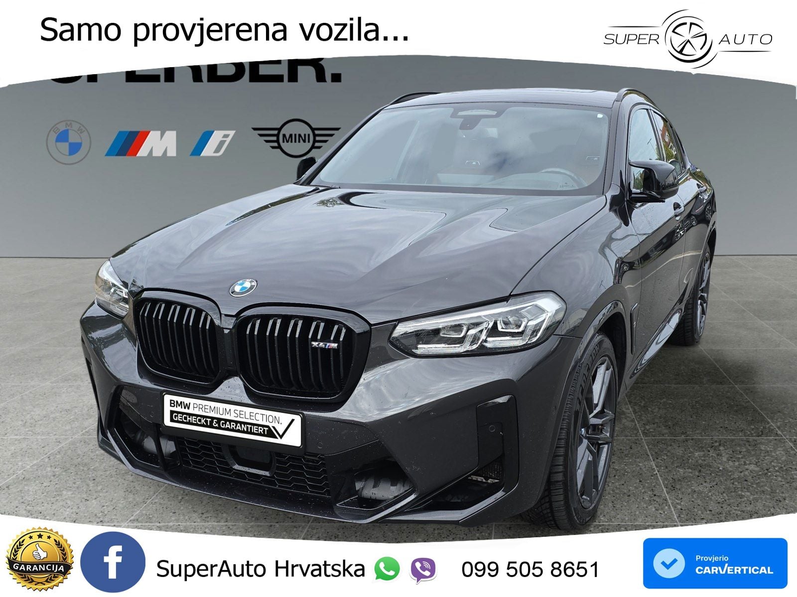 BMW X4 M Competition 3.0 (510 KS) xDrive Steptronic LED+GR SJED+ACC