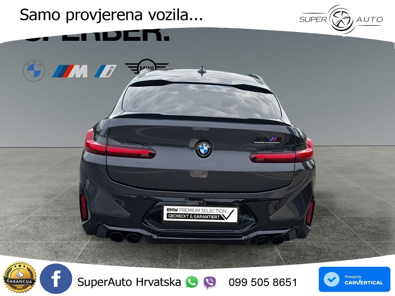 BMW X4 M Competition 3.0 (510 KS) xDrive Steptronic LED+GR SJED+ACC