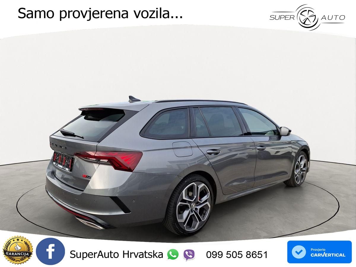 Škoda Octavia Combi RS 2.0 TDI (200 KS) DSG MATRIX+GR SJED+KAM