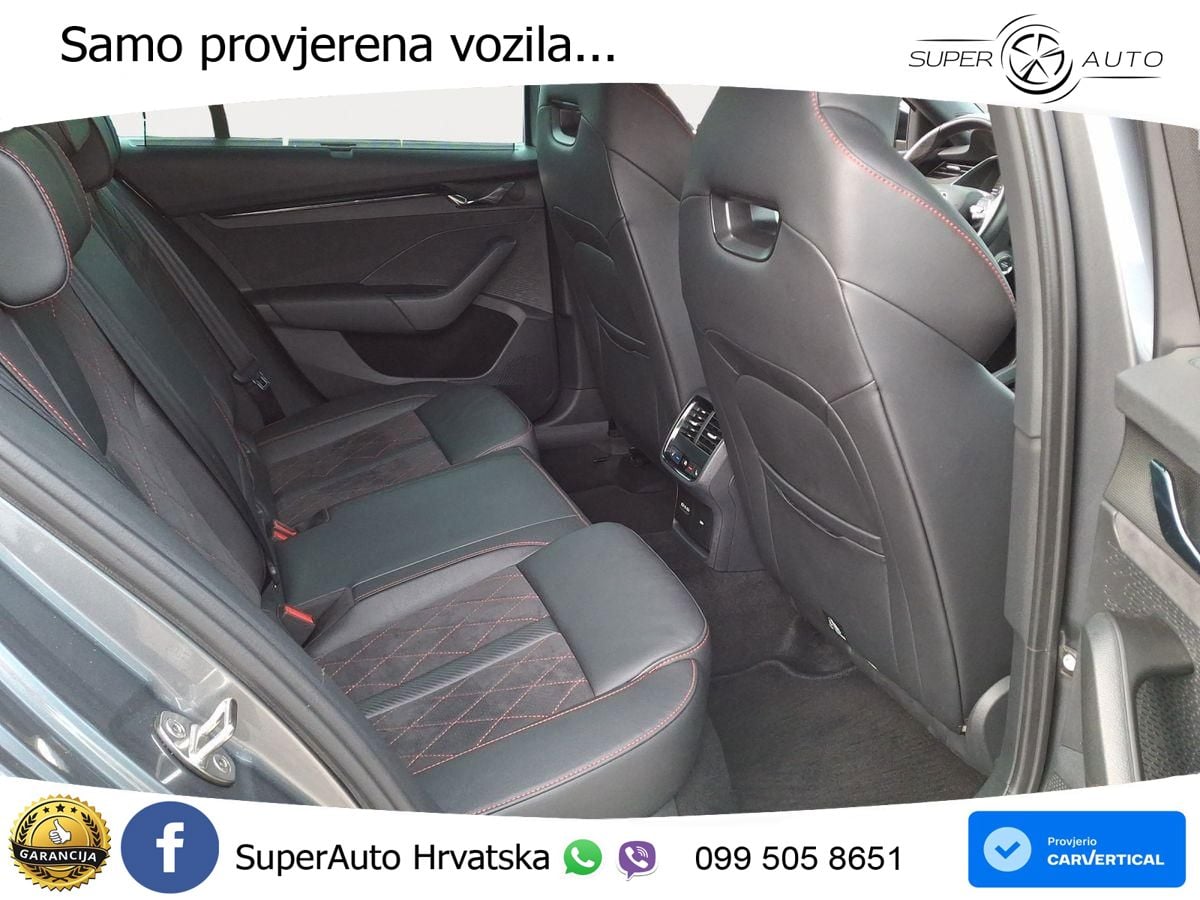 Škoda Octavia Combi RS 2.0 TDI (200 KS) DSG MATRIX+GR SJED+KAM