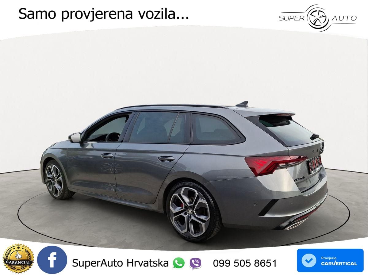 Škoda Octavia Combi RS 2.0 TDI (200 KS) DSG MATRIX+GR SJED+KAM