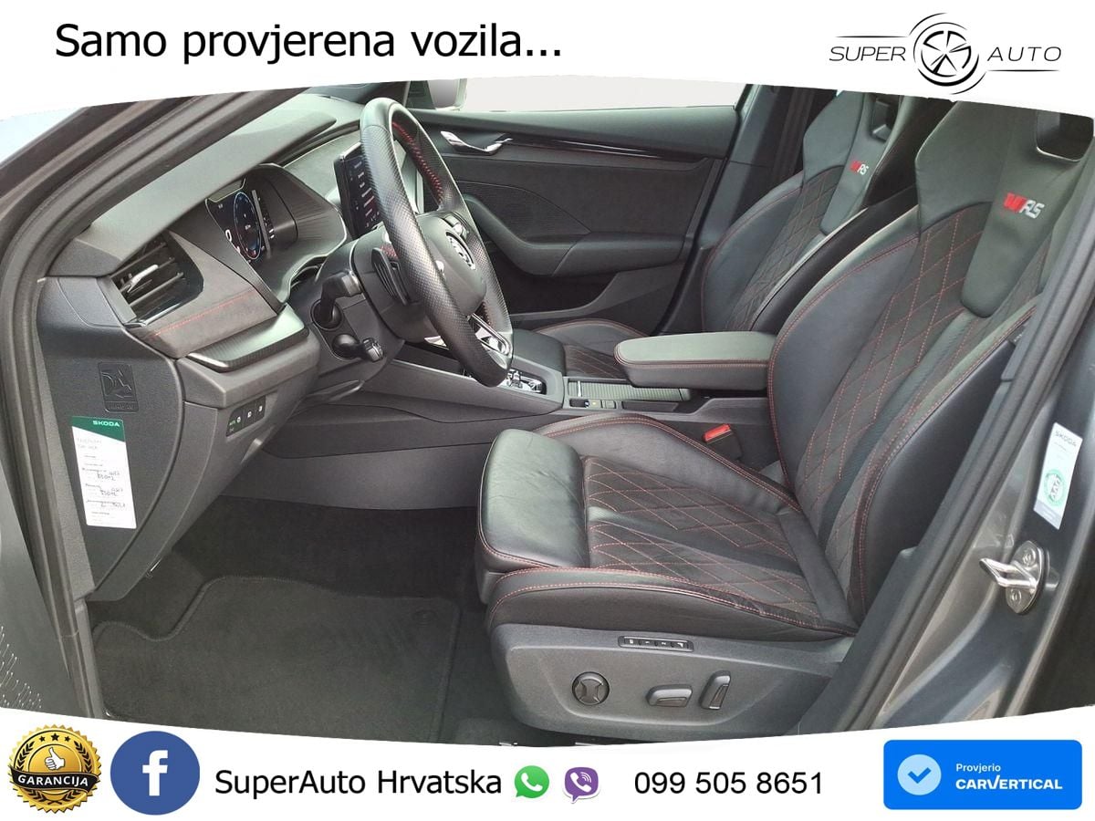Škoda Octavia Combi RS 2.0 TDI (200 KS) DSG MATRIX+GR SJED+KAM
