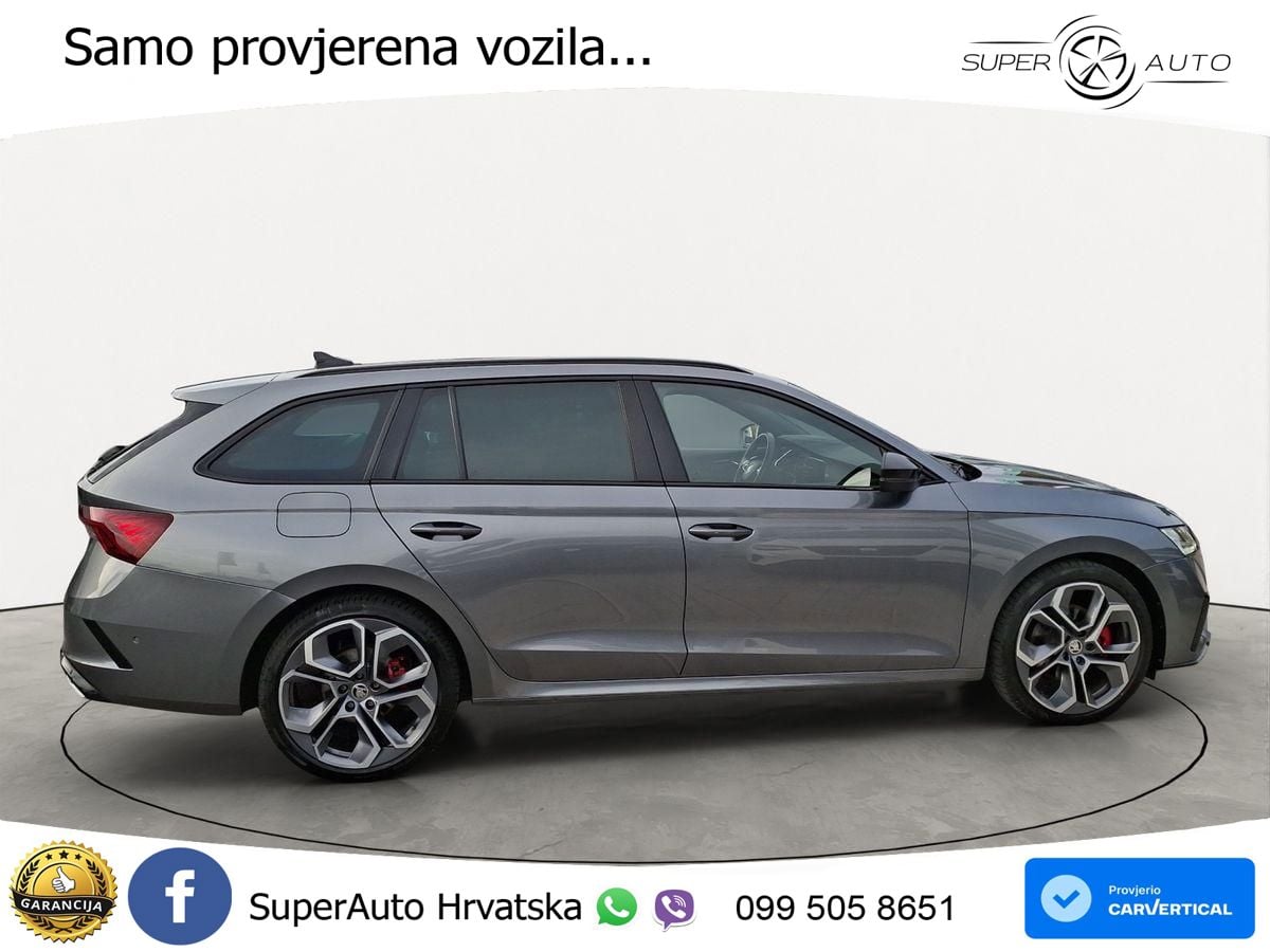 Škoda Octavia Combi RS 2.0 TDI (200 KS) DSG MATRIX+GR SJED+KAM